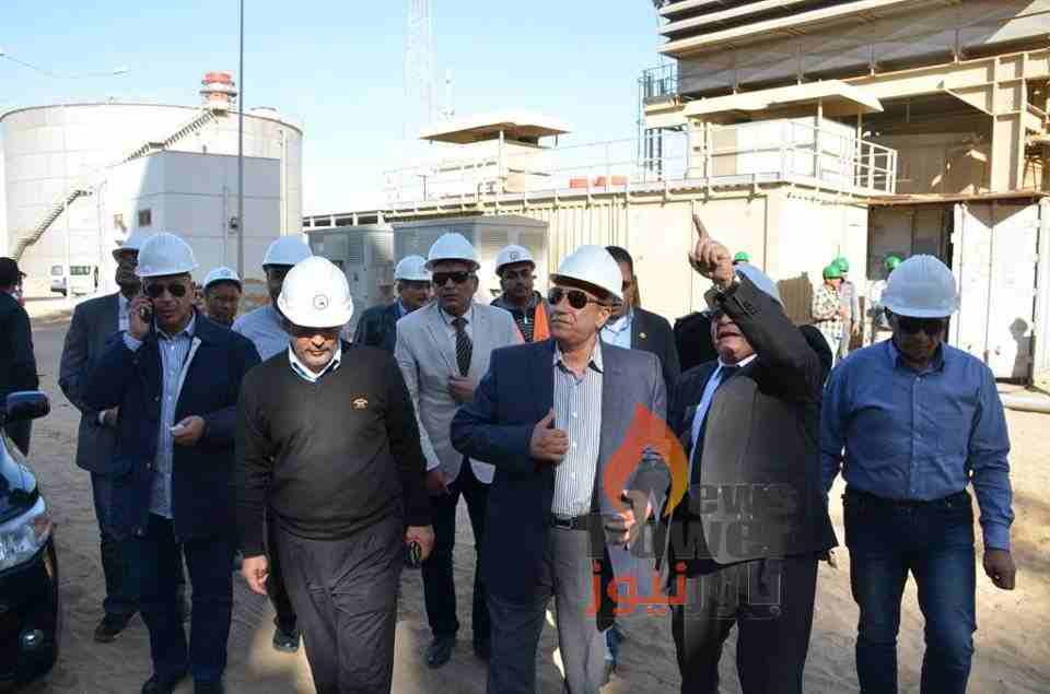 محافظ الاسماعيلية يزور محطة كهرباء الشباب واحمد الحسينى : المحطة اضافة لإنجازات الدولة